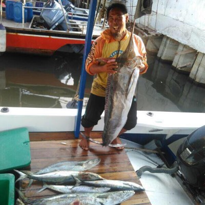 Hasil tangkapan ikan di KM Bandaneira 3